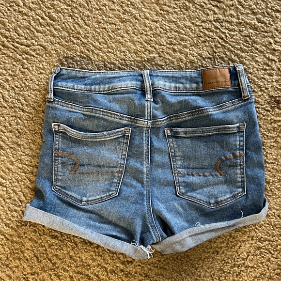 American Eagle High Rise Shortie Shorts with Ne(x)t Level Stretch - Picture 2 of 3
